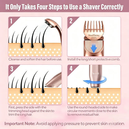 🎁Mother's Day-49%OFF 🔥2 in 1 Electric Hair Removal Tool Trimmer