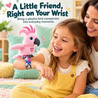 🦜 Interactive Talking Parrot Plush Toy – Fun Sound-Activated Pet Bird Companion