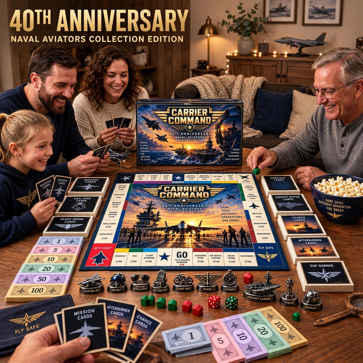 Top Gun 40th Anniversary × MONOPOLY COLLECTOR EDITION SET
