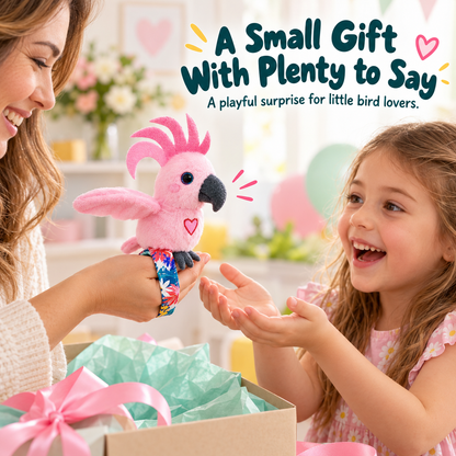 🦜 Interactive Talking Parrot Plush Toy – Fun Sound-Activated Pet Bird Companion