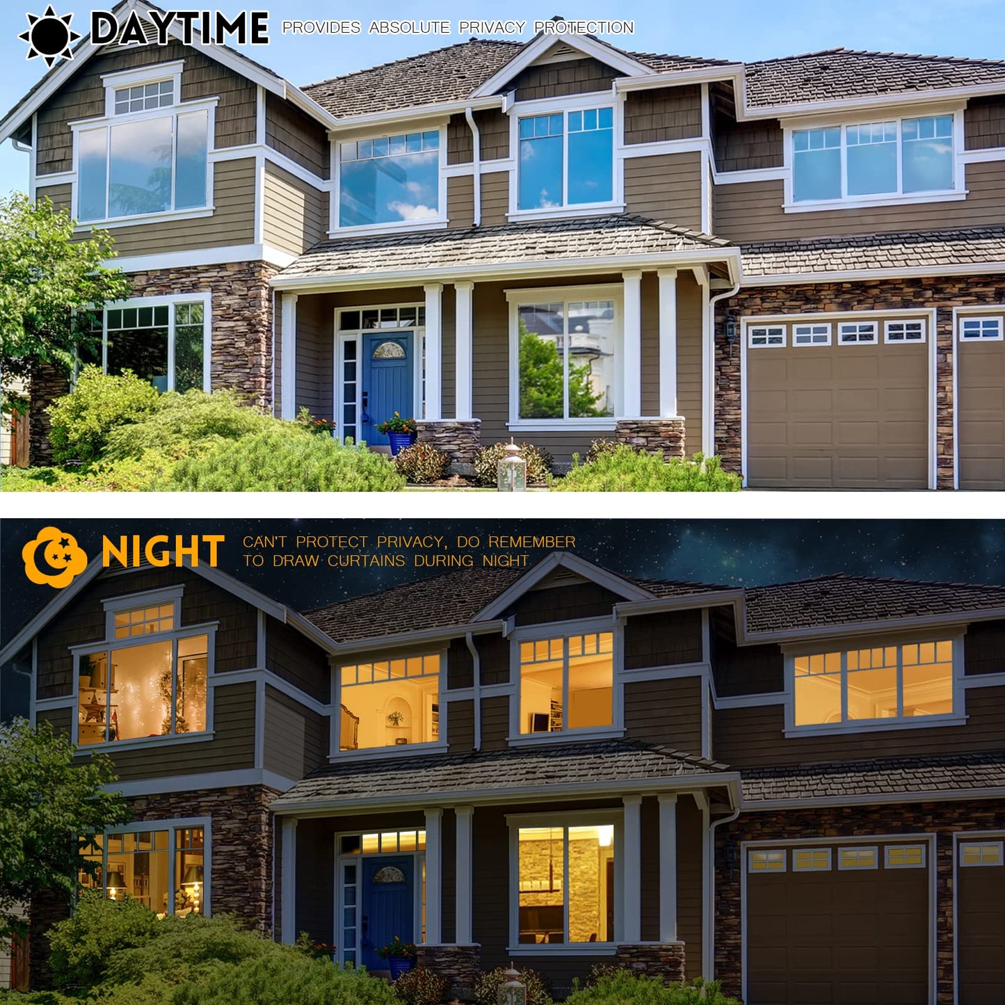 🪟 Window Privacy Film – Daytime Privacy, UV Protection & Heat Control