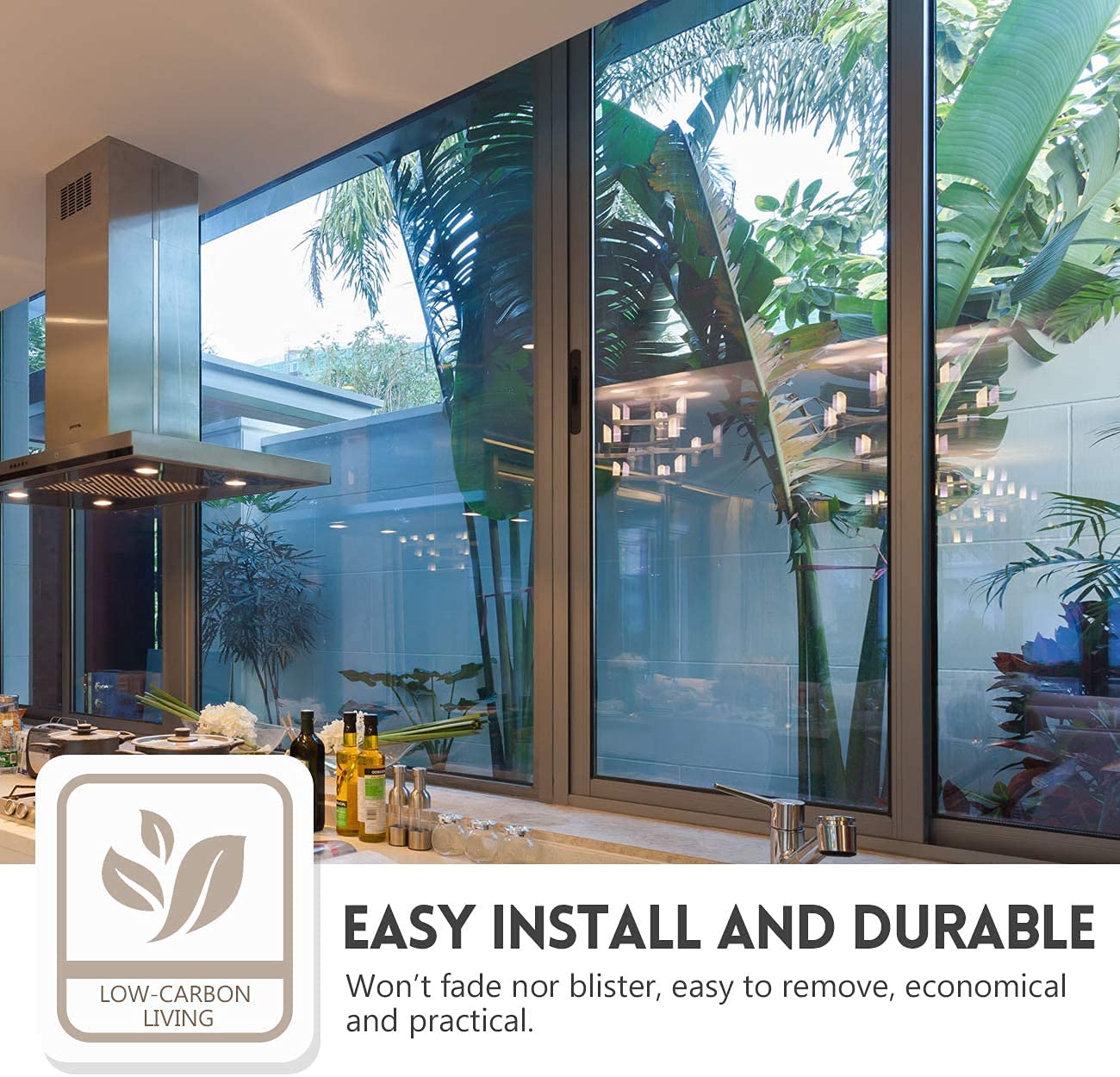 🪟 Window Privacy Film – Daytime Privacy, UV Protection & Heat Control
