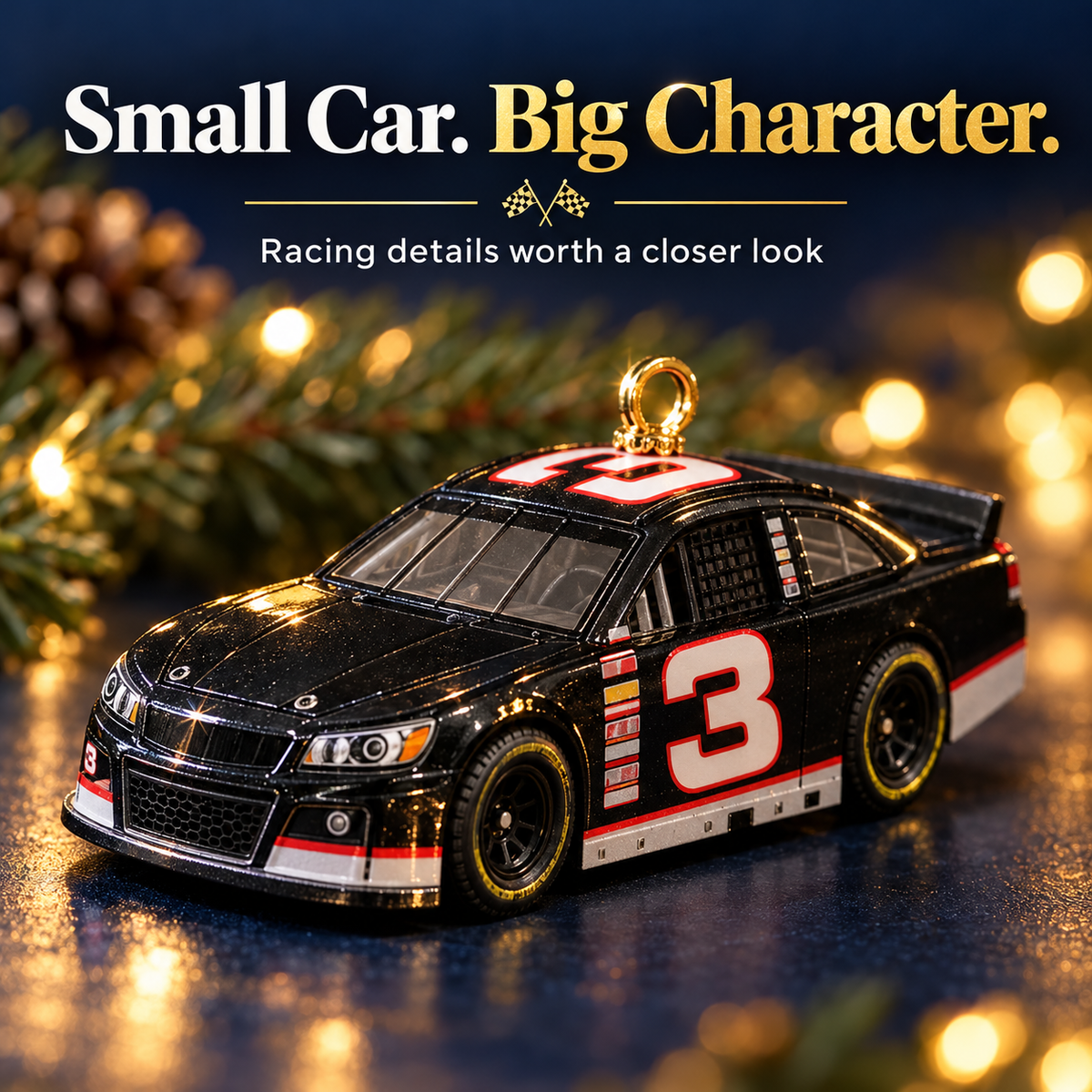 🏁 Racing Advent Calendar – 24 Days of Christmas Ornament Surprises 🎄🎁