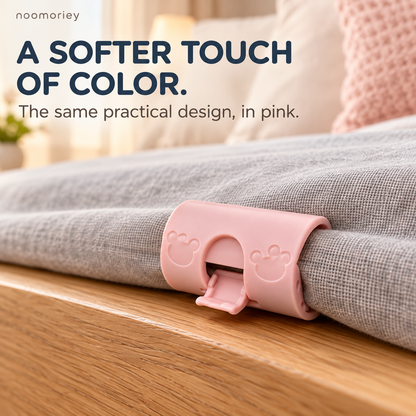 🛏️ 6 PCS Bed Sheet Holder Clips – Easy-Lock Fasteners for Neater, Stay-in-Place Bedding ✨