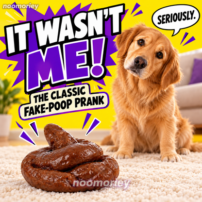 💩 7-Piece Realistic Fake Poop Prank Set – Big Laughs, Epic Reactions & a Hilarious Gag Gift 😂