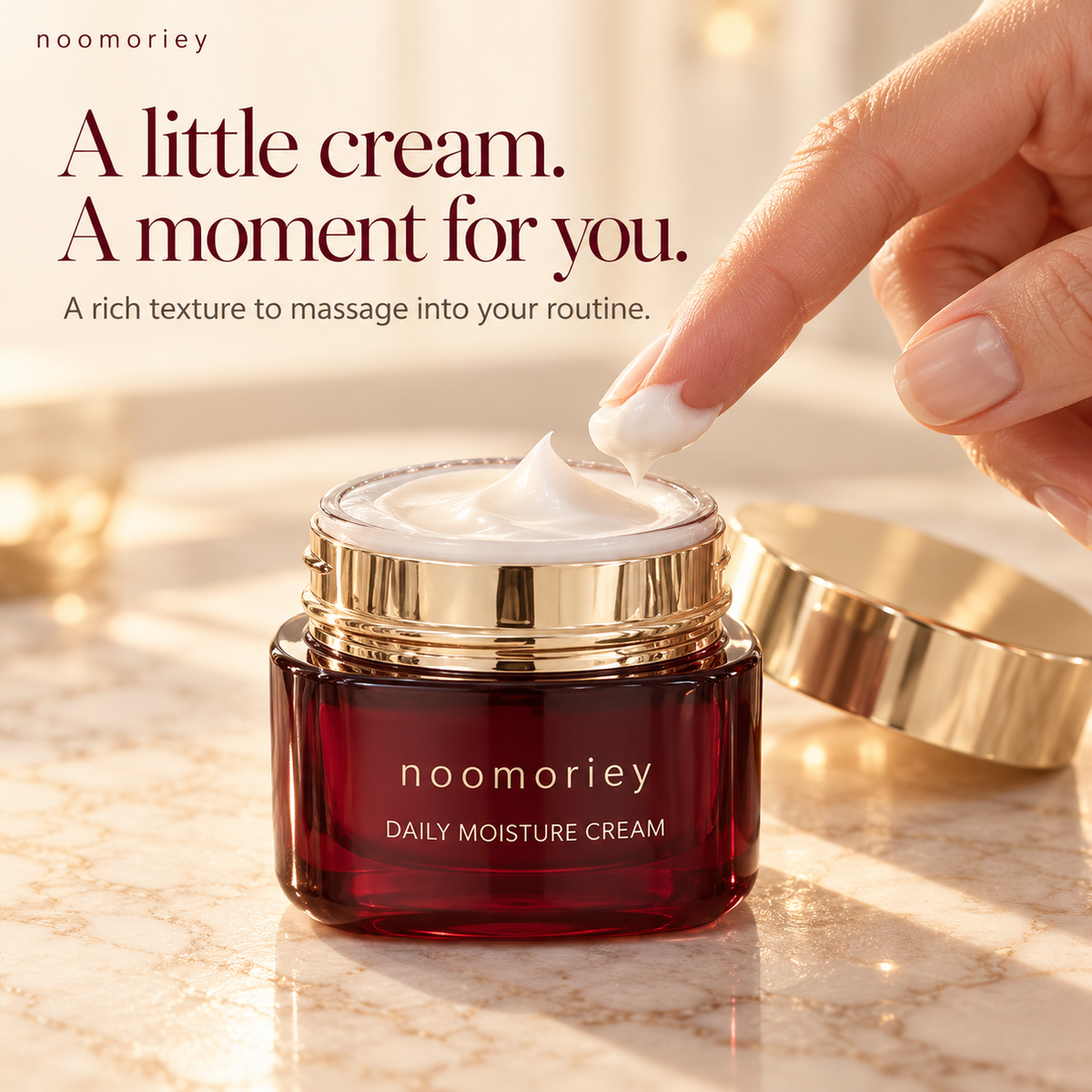 Daily Moisture Cream – Rich, Creamy Care for Your Everyday Skincare Ritual ✨