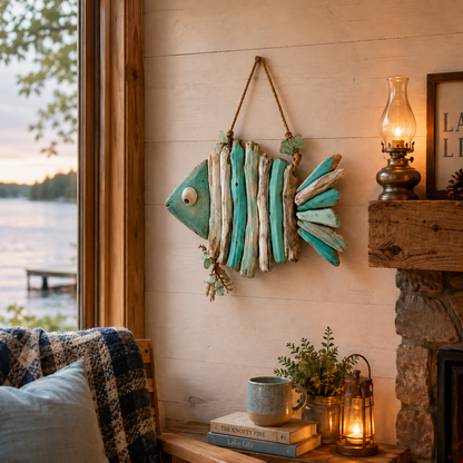 🌊Lighted Coastal Fish Wall Decor