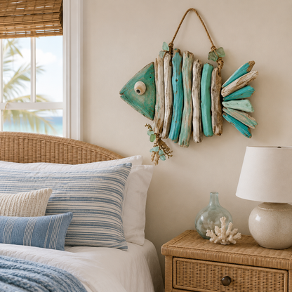 🌊Lighted Coastal Fish Wall Decor