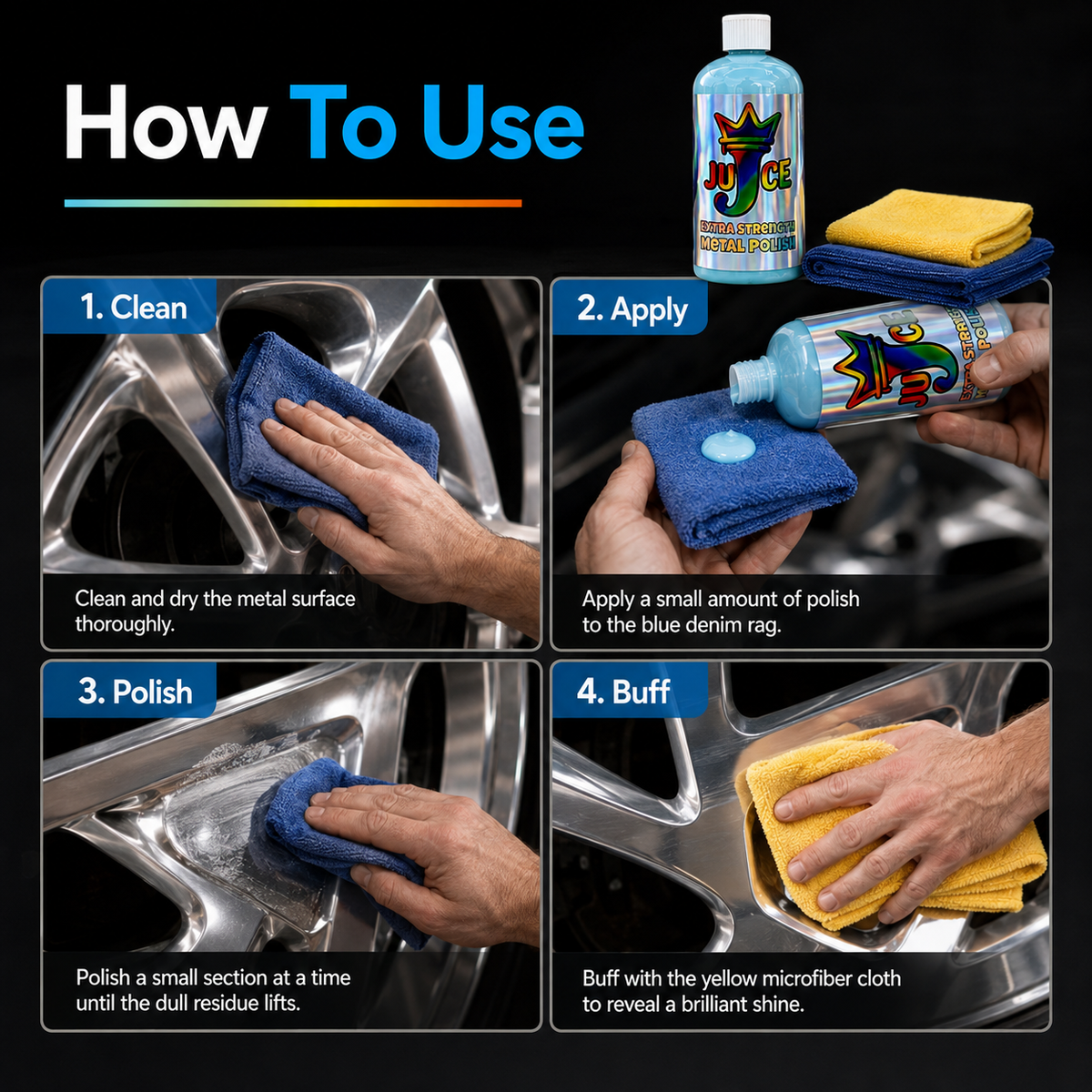Multi-Purpose Metal Polish Kit