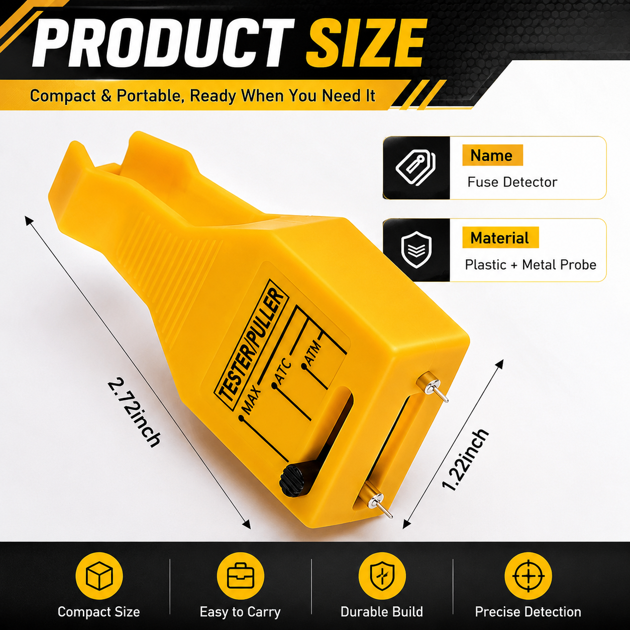 Automotive Blade Fuse Tester & Puller Tool