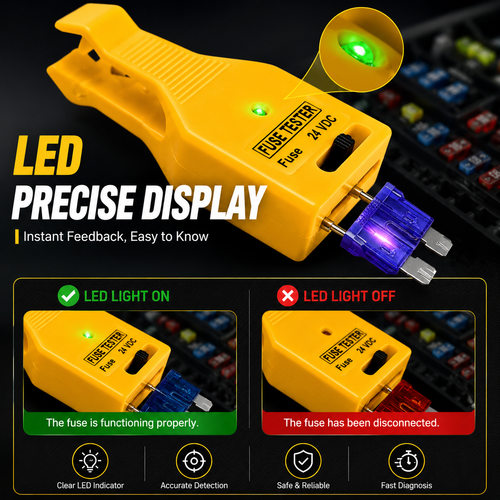 Automotive Blade Fuse Tester & Puller Tool