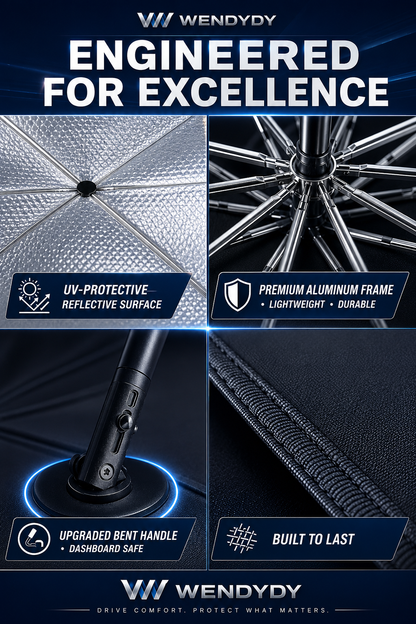 ✨️Last Day 50% OFF☀️🚗2026 Upgraded Car Windshield Sun Shade Umbrella