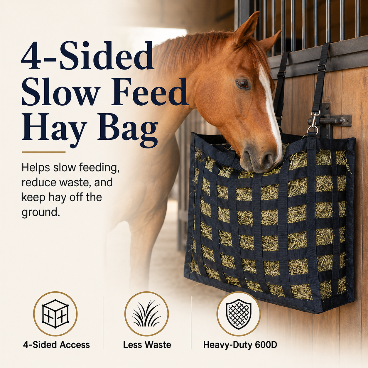 🔥Originals Supreme 4-Sided Slow Feed Hay Bag