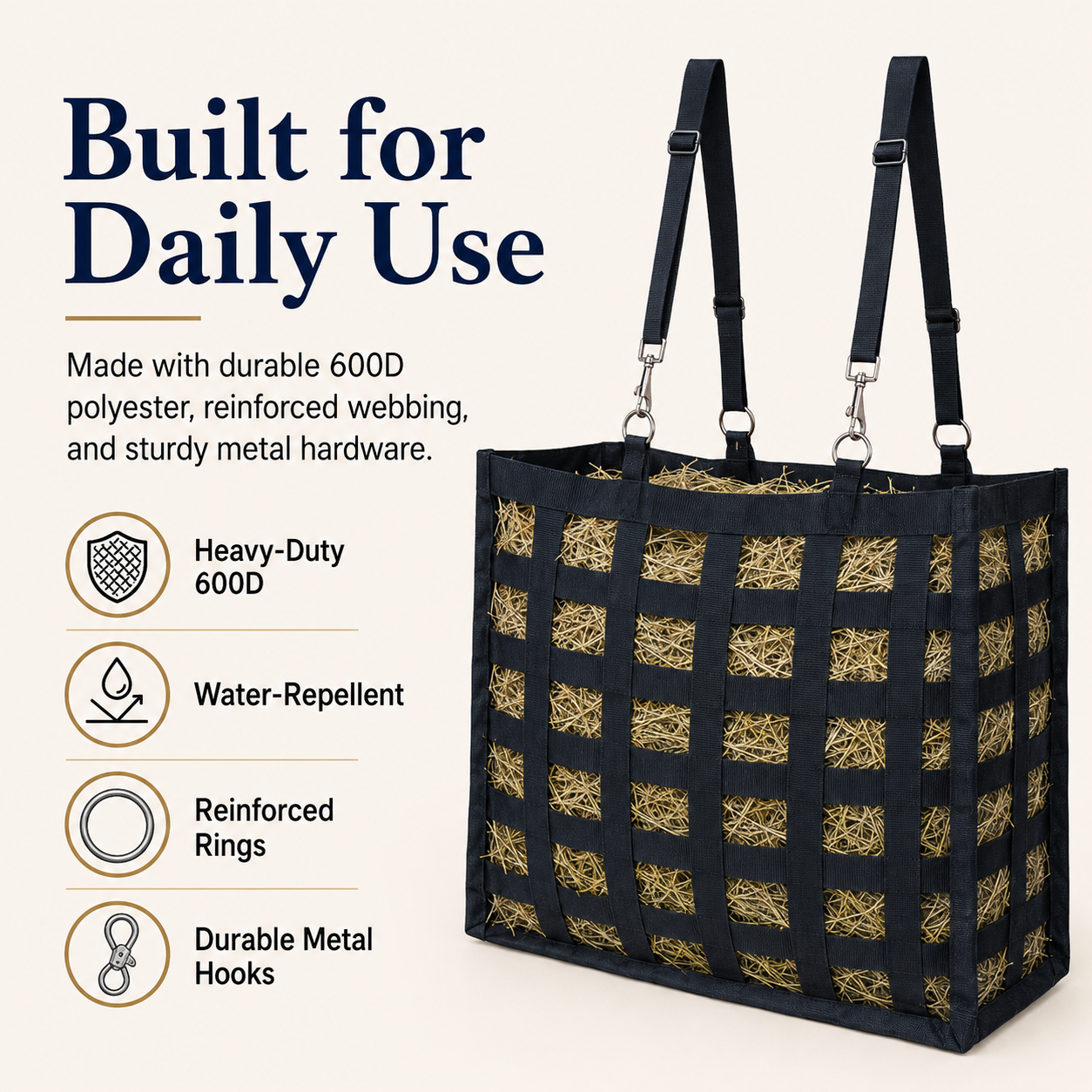 🔥Originals Supreme 4-Sided Slow Feed Hay Bag