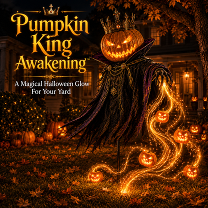 ✨HALLOWEEN SPECIAL • 49% OFF🎃Pumpkin King Awakening™ – Flowing LED Halloween Yard Light