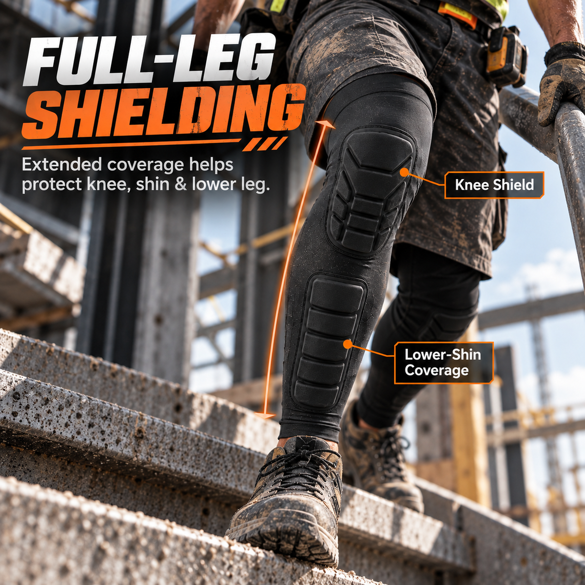 Pro Honeycomb Anti-Collision Full-Leg Compression Guard 🛡️