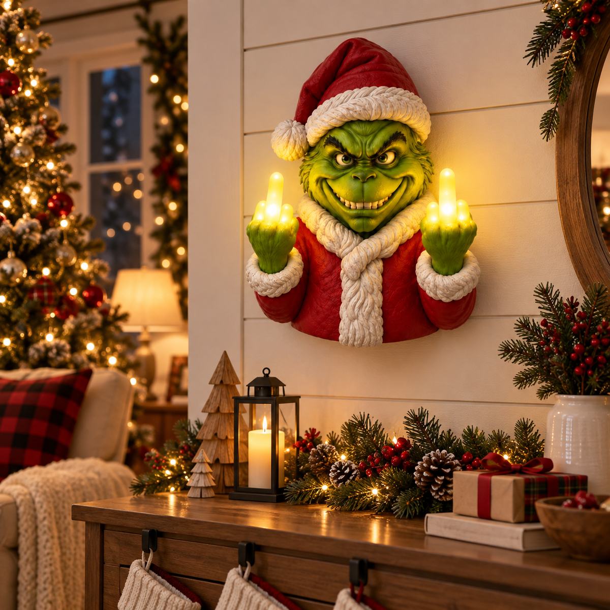 Mischief Glow Wall Light | Add Some Mischief To Your Holidays