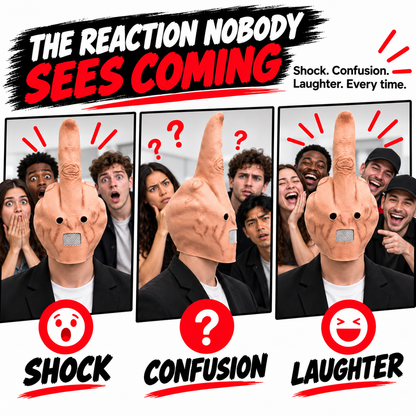 Uncanny Smile Reaction Mask – Halloween Prank & Party Mask