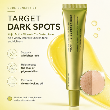 ✨ Vitamin C Booster Serum – Dark Spot & Fine Line Care