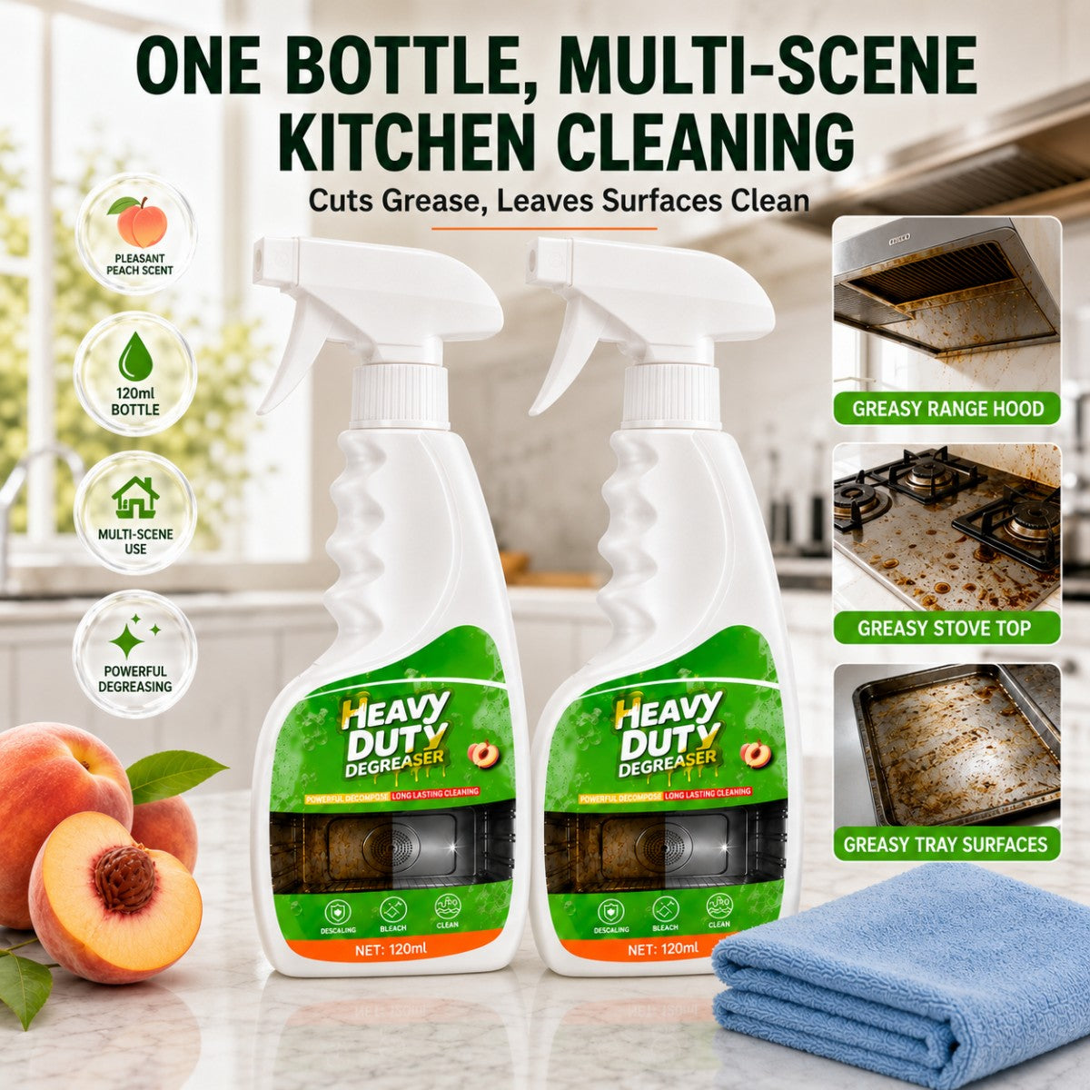 🧽 Heavy-Duty Grease Cleaning Spray
