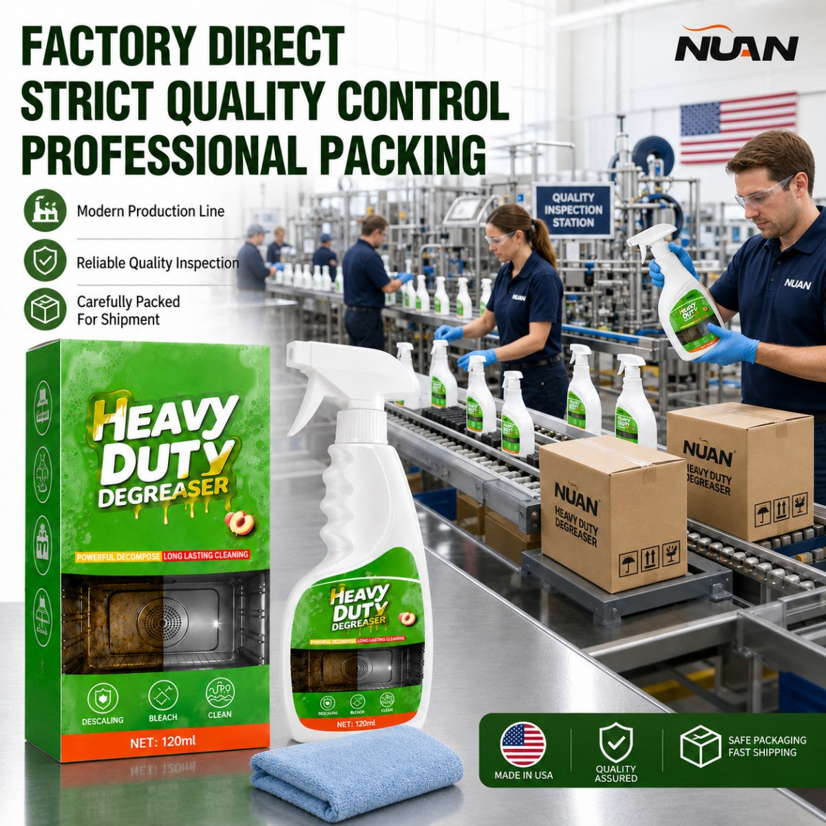 🧽 Heavy-Duty Grease Cleaning Spray