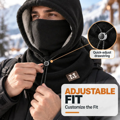 Winter Fleece Balaclava Hood – 3-in-1 Face & Neck Gaiter