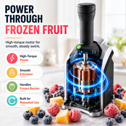 🍦Family Fruit Ice Cream Maker | 100% Natural Sugar-Free Desserts, BPA-Free & Safe For Children