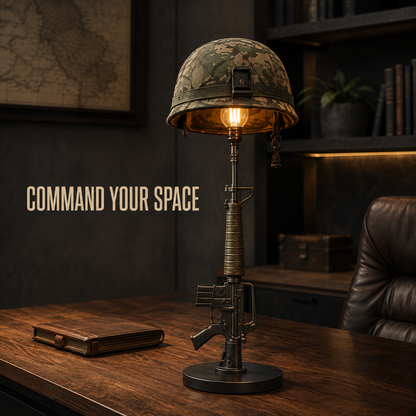 🪖 Military-Style Desk Lamp – Command Your Space