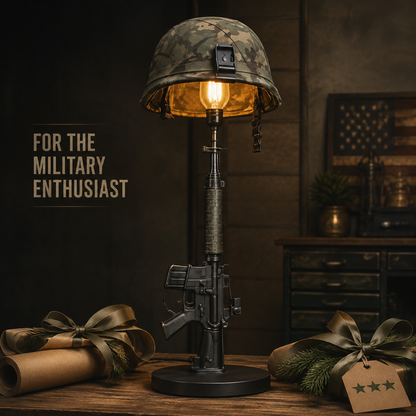 🪖 Military-Style Desk Lamp – Command Your Space