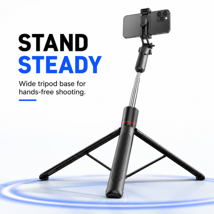 All-in-One Extendable Phone Tripod & Selfie Stick with Remote