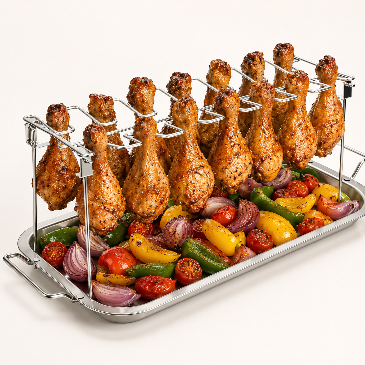 ROASTED CHICKEN RACK HOLDER