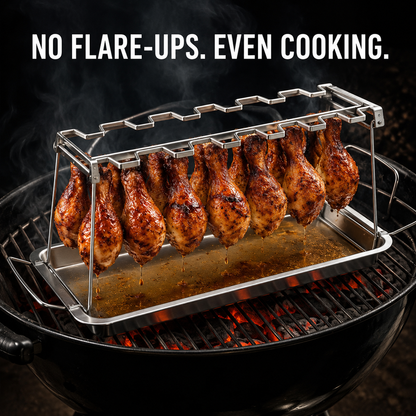 ROASTED CHICKEN RACK HOLDER