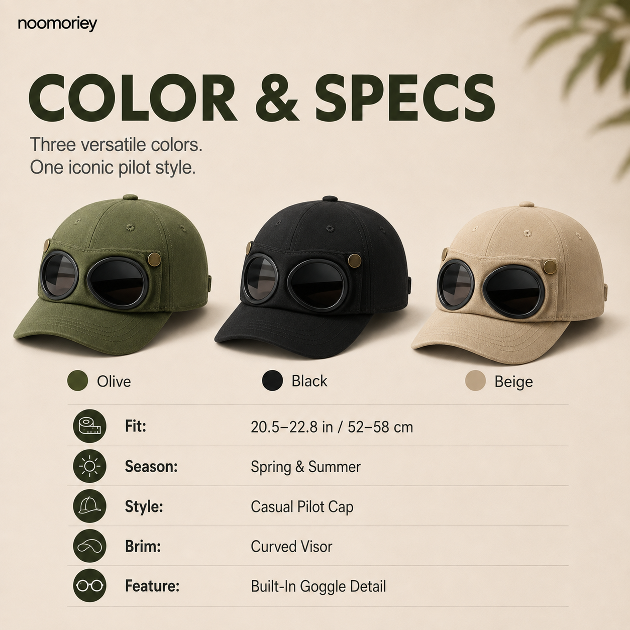 Ear-Style Aviator Baseball Cap – Streetwear Snapback Hat with Sun Protection