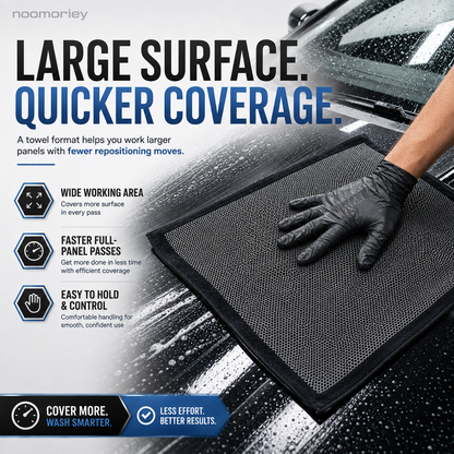 🚗 50% OFF Synthetic Clay Towel ✨ Fast Car Paint & Glass Decontamination