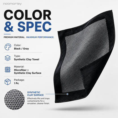 🚗 50% OFF Synthetic Clay Towel ✨ Fast Car Paint & Glass Decontamination