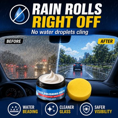 🚗Car Glass Oil Film Remover & Water Repellent Cleaner