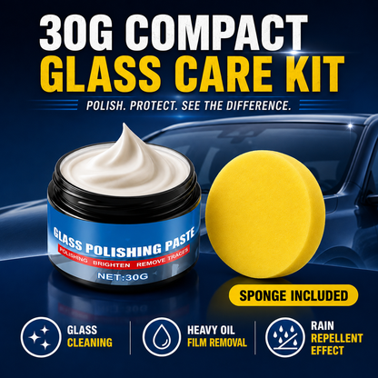 🚗Car Glass Oil Film Remover & Water Repellent Cleaner