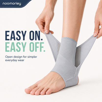 Adjustable Ankle Support Brace – Compression Sports Wrap for Basketball, Running & Training