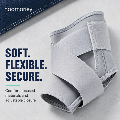 Adjustable Ankle Support Brace – Compression Sports Wrap for Basketball, Running & Training