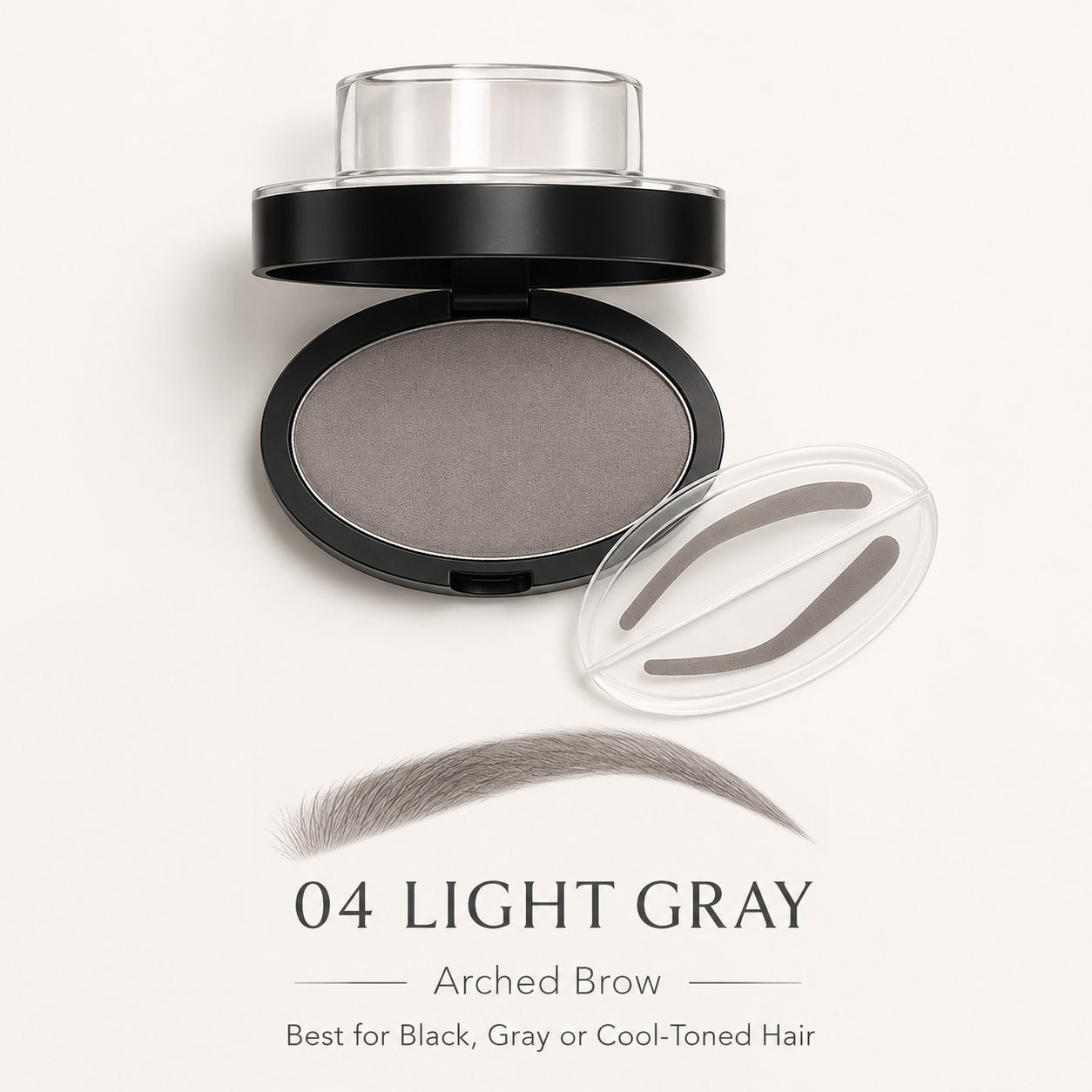 ✨ One-Step Eyebrow Stamp Kit – Waterproof, Smudge-Resistant Brow Powder for Beginners