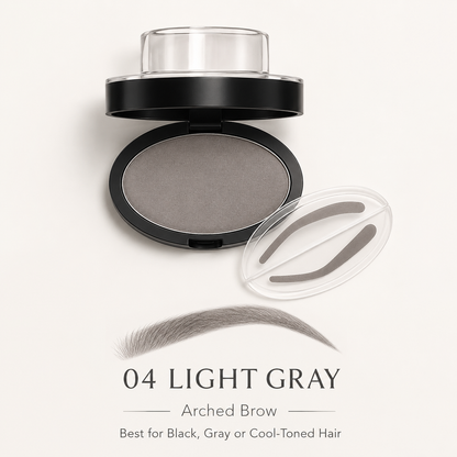 ✨ One-Step Eyebrow Stamp Kit – Waterproof, Smudge-Resistant Brow Powder for Beginners