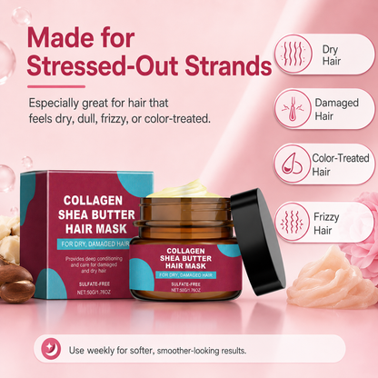 ✨ Keratin Repair Hair Mask – Deep Hydration for Softer, Smoother & Shinier Hair