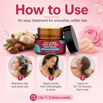 ✨ Keratin Repair Hair Mask – Deep Hydration for Softer, Smoother & Shinier Hair