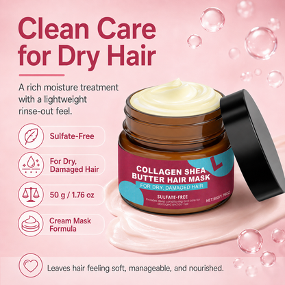 ✨ Keratin Repair Hair Mask – Deep Hydration for Softer, Smoother & Shinier Hair