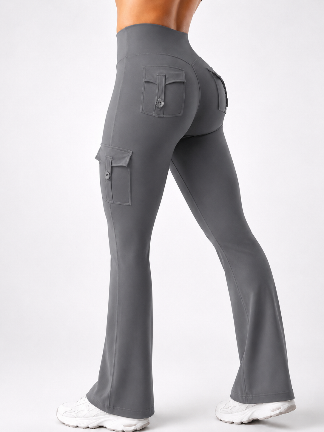 🖤Women's High-Waisted Cargo Pocket Workout Leggings