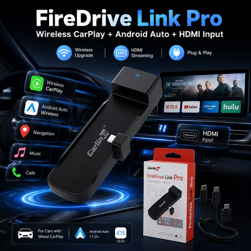 🚘Car TV HDMI Adapter & Wireless CarPlay Converter