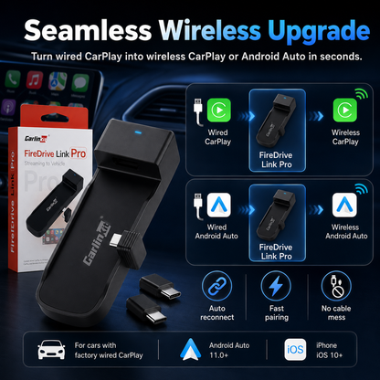 🚘Car TV HDMI Adapter & Wireless CarPlay Converter