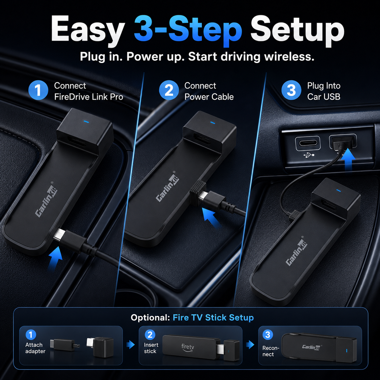 🚘Car TV HDMI Adapter & Wireless CarPlay Converter