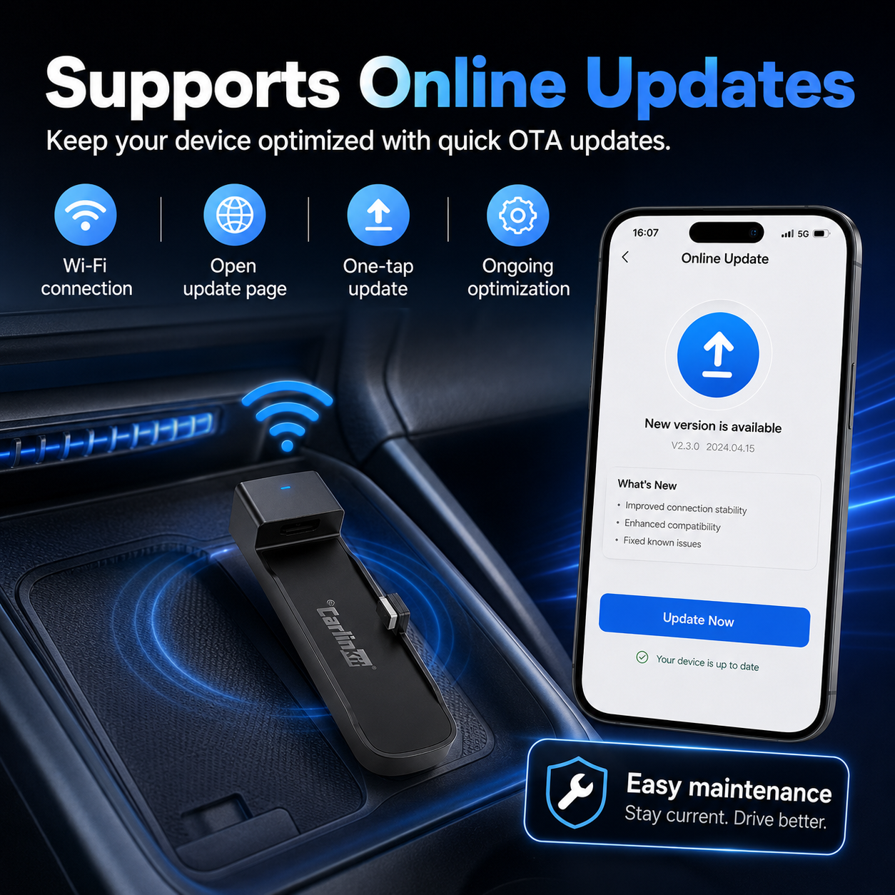 🚘Car TV HDMI Adapter & Wireless CarPlay Converter