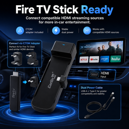 🚘Car TV HDMI Adapter & Wireless CarPlay Converter